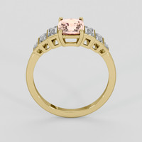 1.79 Ct. Padparadscha Sapphire Ring, 18K Yellow Gold 3