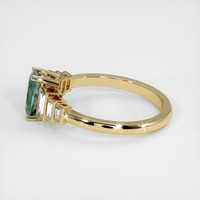 1.26 Ct. Sapphire Ring, 18K Yellow Gold 4
