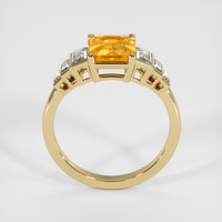 2.09 Ct. Sapphire Ring, 18K Yellow Gold 3