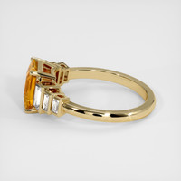 2.09 Ct. Sapphire Ring, 18K Yellow Gold 4