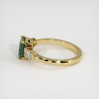 1.56 Ct. Sapphire Ring, 18K Yellow Gold 4