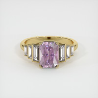 2.28 Ct. Sapphire Ring, 18K Yellow Gold 1