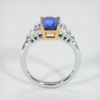 2.08 Ct. Sapphire Ring, 14K Yellow & White 3
