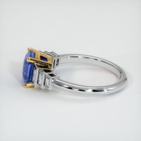 2.08 Ct. Sapphire Ring, 14K Yellow & White 4