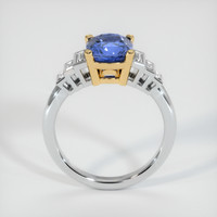 2.21 Ct. Sapphire Ring, 14K Yellow & White 3