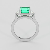 1.89 Ct. Emerald Ring, Platinum 950 3
