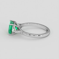 1.89 Ct. Emerald Ring, Platinum 950 4