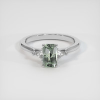 1.11 Ct. Sapphire Ring, Platinum 950 1