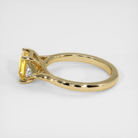 2.04 Ct. Yellow Sapphire Ring, 14K Yellow Gold 4