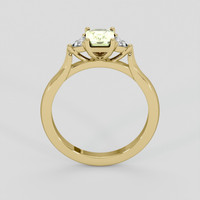 1.20 Ct. Bi Color Sapphire Ring, 14K Yellow Gold 3