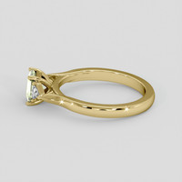 1.20 Ct. Bi Color Sapphire Ring, 14K Yellow Gold 4