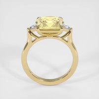 4.00 Ct. Sapphire Ring, 14K Yellow Gold 3