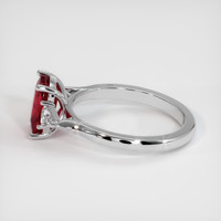 2.01 Ct. Ruby Ring, Platinum 950 4