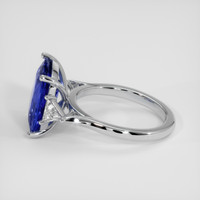 5.56 Ct. Blue Sapphire Ring, Platinum 950 4