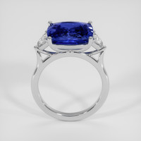 5.56 Ct. Blue Sapphire Ring, 14K White Gold 3
