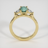 1.22 Ct. Sapphire Ring, 18K Yellow Gold 3