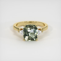 3.01 Ct. Sapphire Ring, 18K Yellow Gold 1