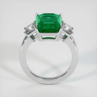 4.42 Ct. Emerald Ring, Platinum 950 3