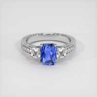 1.56 Ct. Sapphire Ring, Platinum 950 1