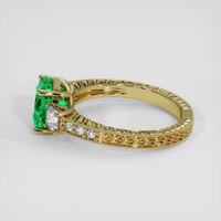 2.77 Ct. Emerald Ring, 18K Yellow Gold 4