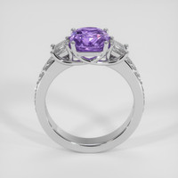 2.51 Ct. Purple Sapphire Ring, Platinum 950 3