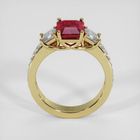 2.17 Ct. Ruby Ring, 14K Yellow Gold 3