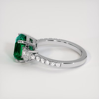 2.79 Ct. Emerald Ring, Platinum 950 4