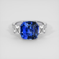 5.07 Ct. Blue Sapphire Ring, Platinum 950 1