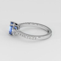 1.82 Ct. Blue Sapphire Ring, Platinum 950 4