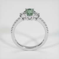1.10 Ct. Sapphire Ring, 18K White Gold 3
