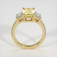 3.17 Ct. Sapphire Ring, 18K Yellow Gold 3