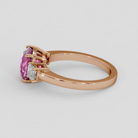 3.12 Ct. Pink Spinel Ring, 14K Rose Gold 4