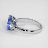 5.01 Ct. Sapphire Ring, 18K White Gold 4