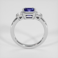1.72 Ct. Blue Sapphire Ring, 14K White Gold 3