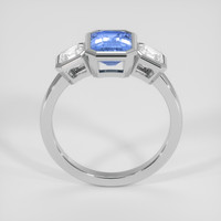2.62 Ct. Blue Sapphire Ring, 18K White Gold 3