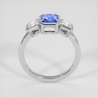2.33 Ct. Blue Sapphire Ring, 18K White Gold 3