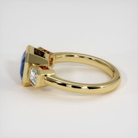 2.83 Ct. Blue Sapphire Ring, 10K Yellow Gold 4