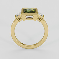 2.04 Ct. Bi Color / Parti Sapphire Ring, 10K Yellow Gold 3