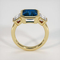 3.57 Ct. Sapphire Ring, 14K Yellow Gold 3