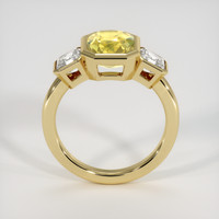 3.56 Ct. Sapphire Ring, 14K Yellow Gold 3