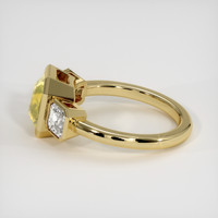 3.56 Ct. Sapphire Ring, 14K Yellow Gold 4