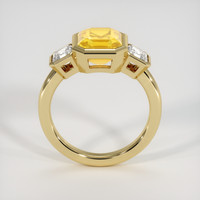 3.57 Ct. Yellow Sapphire Ring, 18K Yellow Gold 3