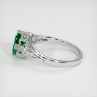 1.19 Ct. Emerald Ring, Platinum 950 4