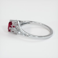 0.96 Ct. Ruby Ring, Platinum 950 4