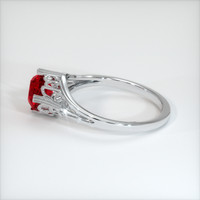 1.38 Ct. Ruby Ring, Platinum 950 4