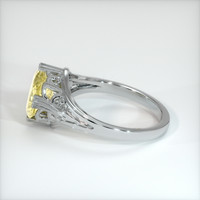 1.80 Ct. Yellow Sapphire Ring, Platinum 950 4