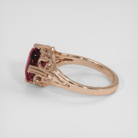 2.14 Ct. Purplish Red Rubellite Tourmaline Ring, 14K Rose Gold 4