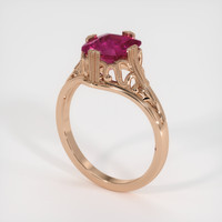 1.55 Ct. Gemstone Ring, 14K Rose Gold 2
