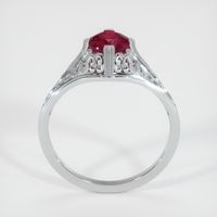 0.96 Ct. Ruby Ring, 14K White Gold 3