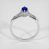 0.60 Ct. Sapphire Ring, 14K White Gold 3